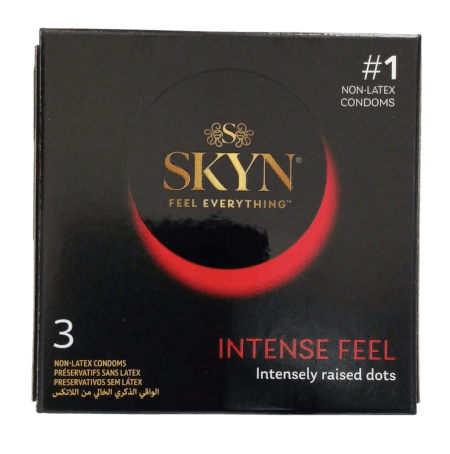 SKYN INTENSE FEEL NON LATEX 3'S