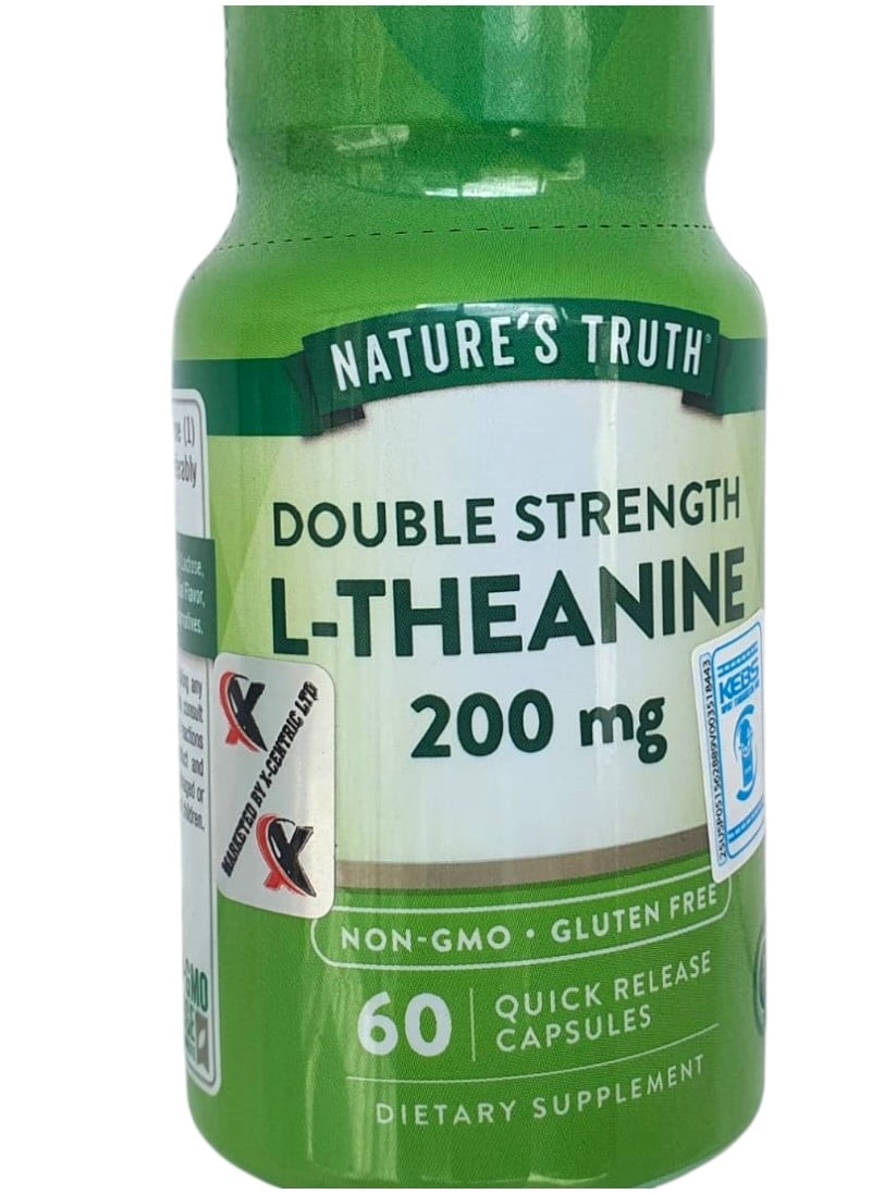NATURES TRUTH L-THEANINE 200MG 60S