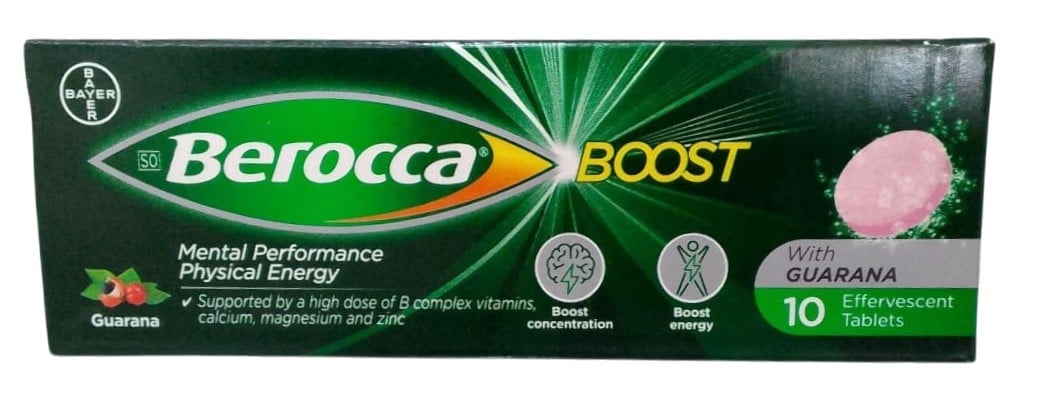 BEROCCA BOOST EFFERVESCENT 10S