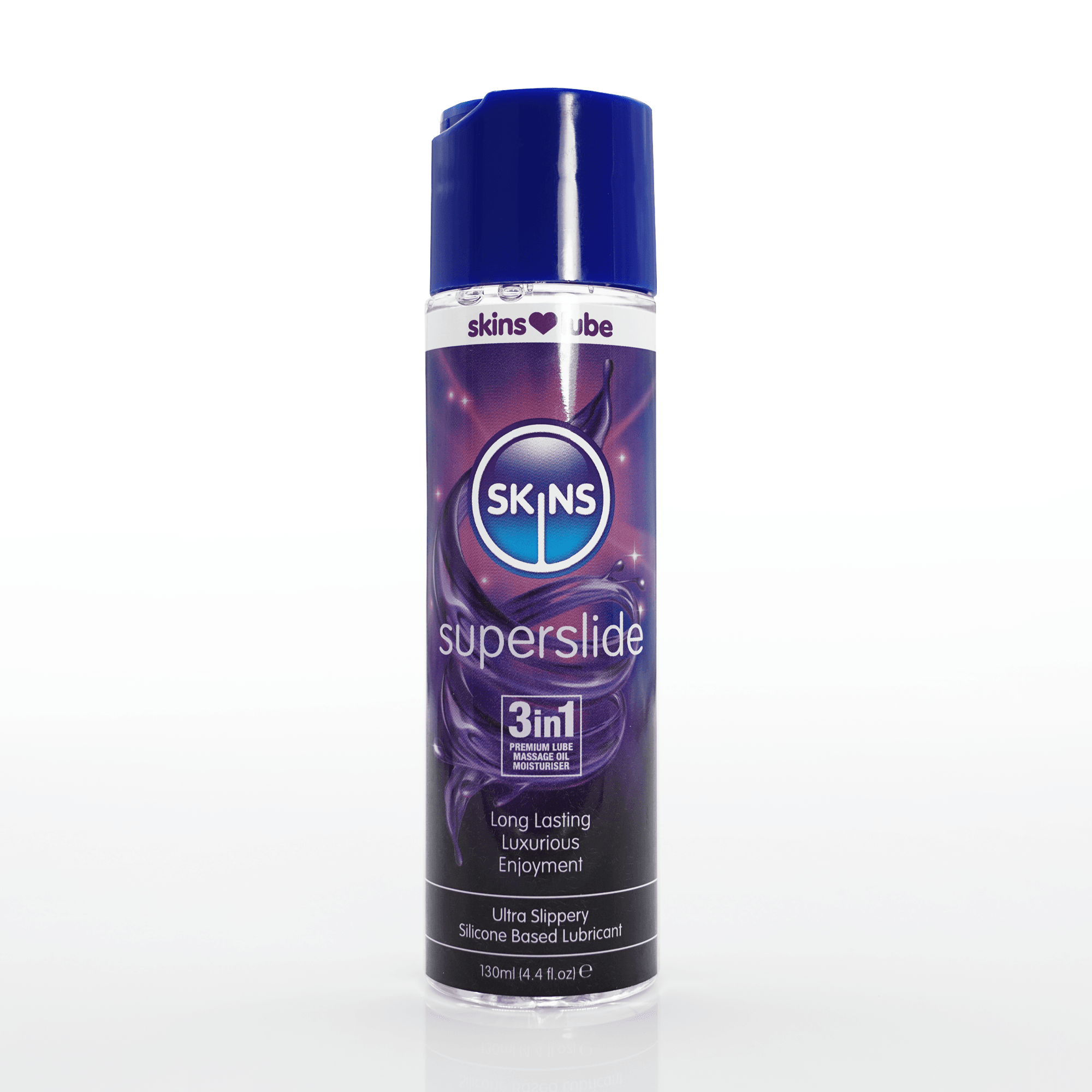 SKINS LUBE SUPERSLIDE LONG LASTING LUXURIOUS ENJOYMENT 130ML