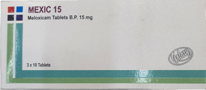 MEXIC (MELOXICAM) 15MG TABLETS 30'S