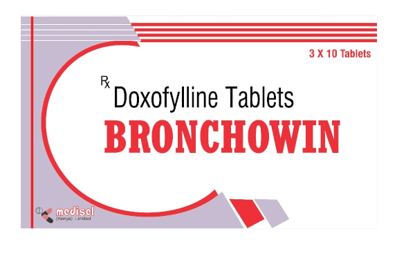BRONCHOWIN 400MG TABLETS 30'S