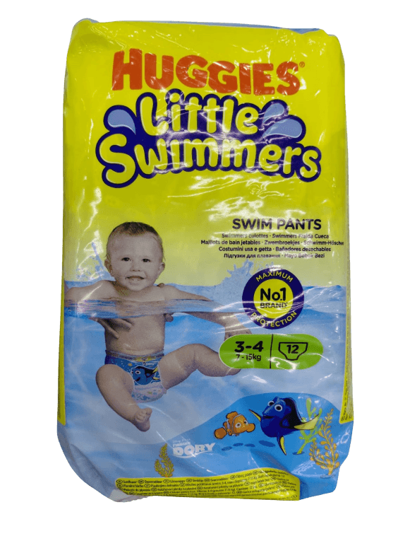 HUGGIES LITTLE SWIMMERS 3/4(7-15KGS)12S