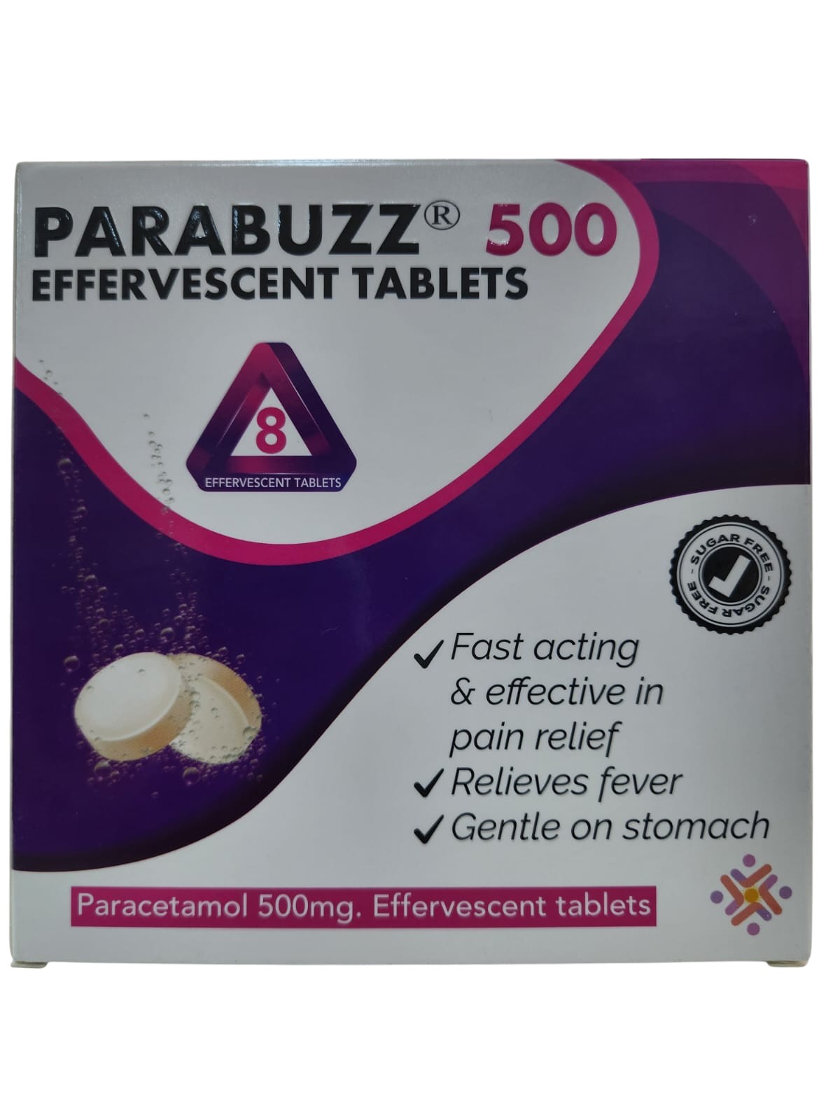 PARABUZZ 500MG EFFER TABS 8'S