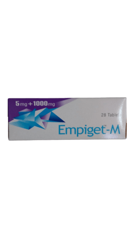 EMPIGET M 5/1000MG 28S