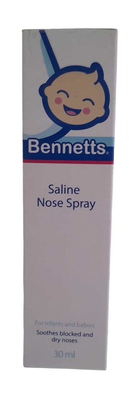 BENNETTS SALINE NASAL SPRAY 30ML (WITHOUT) ASPIRATOR