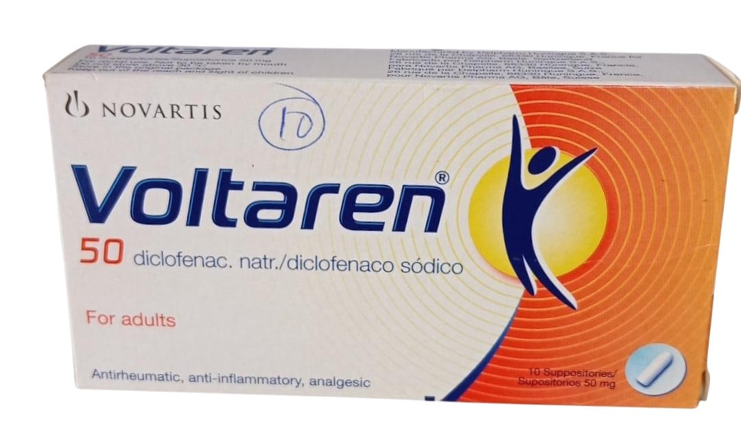 VOLTAREN SUPP 50MG