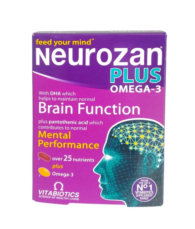 NEUROZAN PLUS OMEGA-3, 25+ NUTRIENTS 56'S