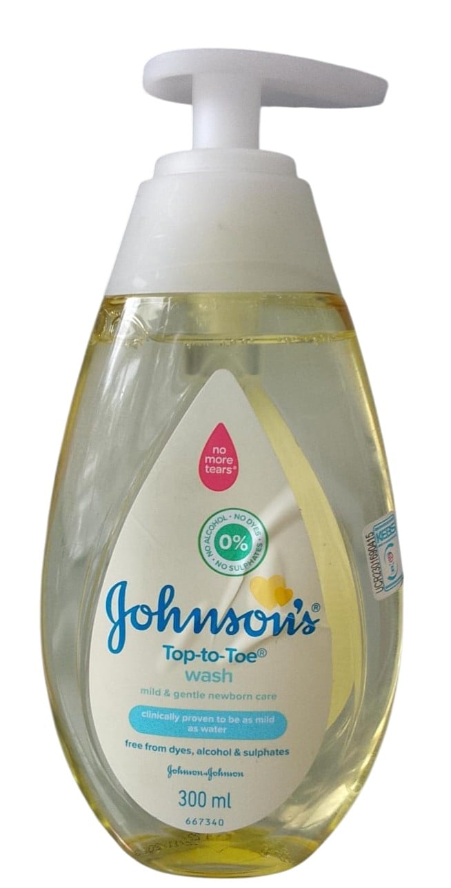JOHNSON BABY WASH TOP 2 TOE 300ML