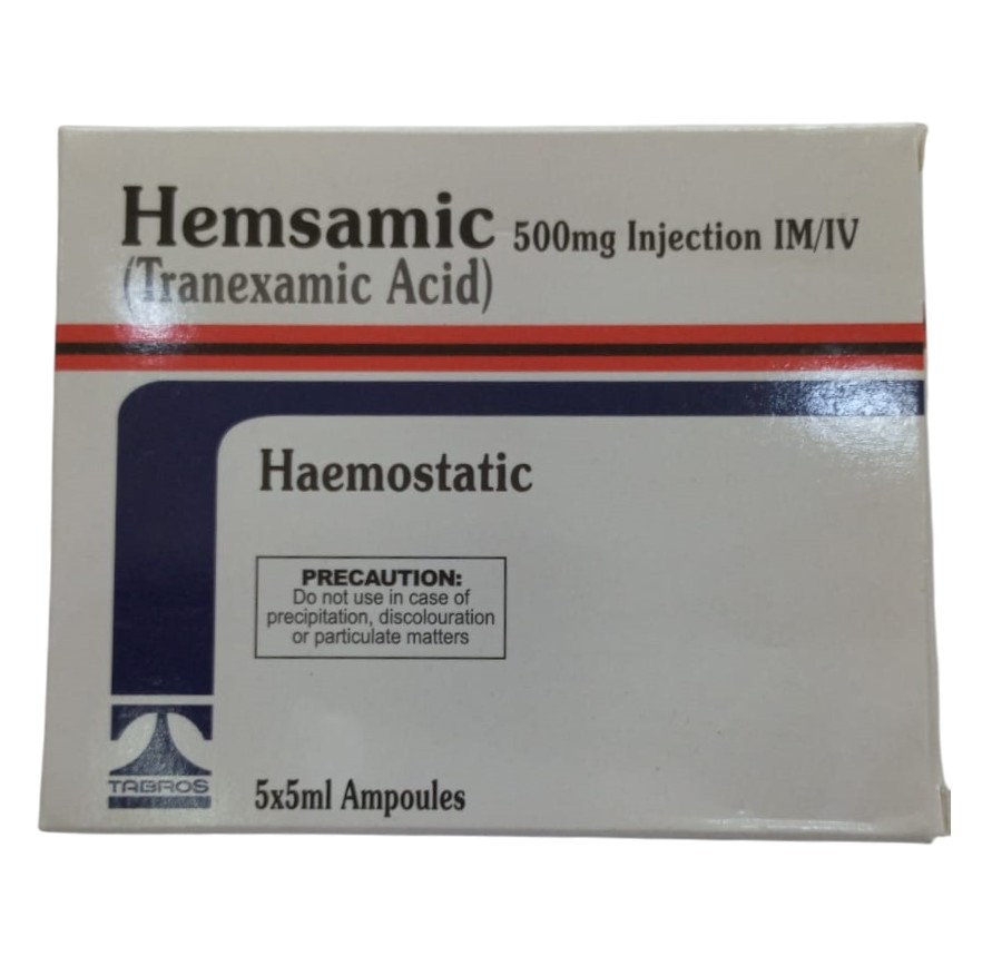 TRANEXAMIC ACID 500MG INJECTION