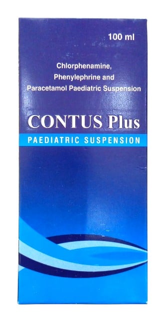 CONTUS PLUS PAEDIATRIC SYRUP 100ML