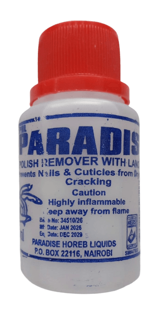 PARADISE NAIL POLISH REMOVER 60ML