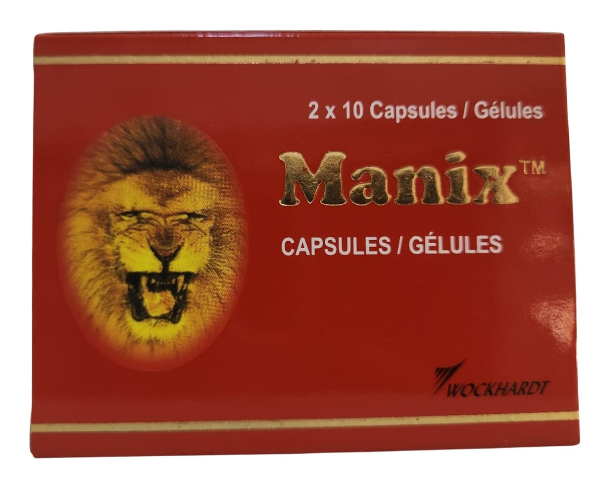 MANIX CAPSULE 20'S