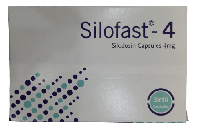 SILOFAST 4MG (SILODOSIN) CAPSULES 30'S