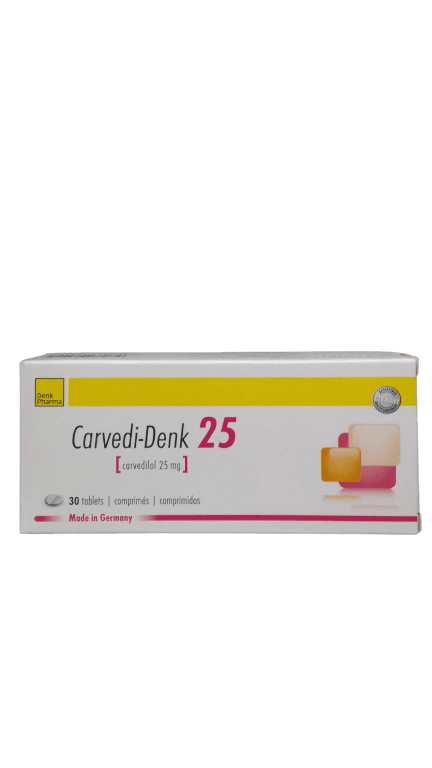 CARVEDI-DENK 25MG TABS
