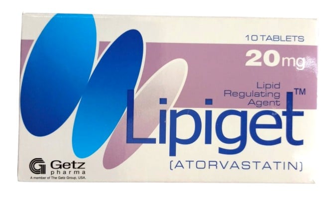 Lipiget 20mg tabs