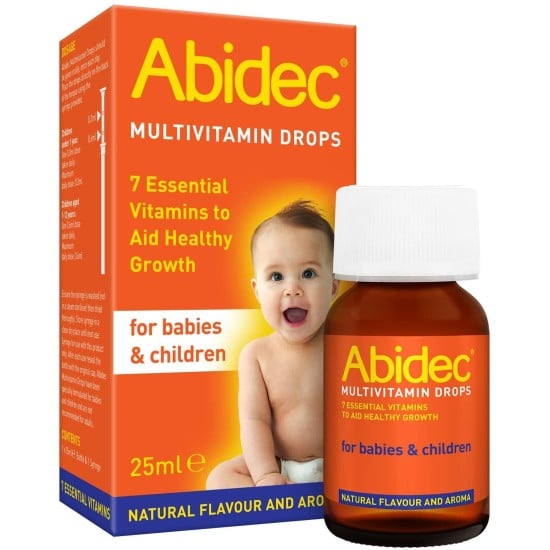 ABIDEC MULTIVITAMIN DROPS FOR BABIES AND CHILDREN 25ML