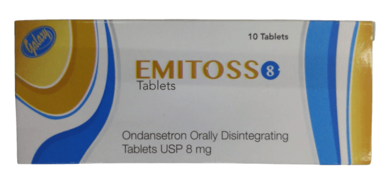 EMITOSS 8MG 10`S