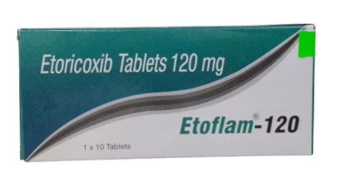ETOFLAM 120MG 10'S
