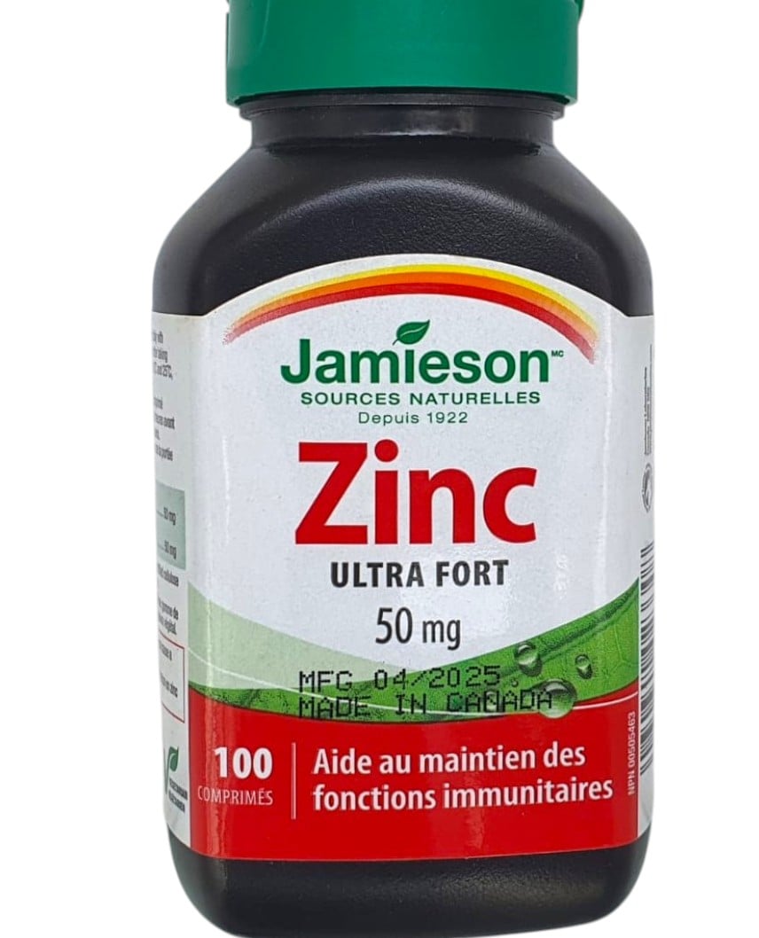 JAMIESON ZINC 50MG TABS