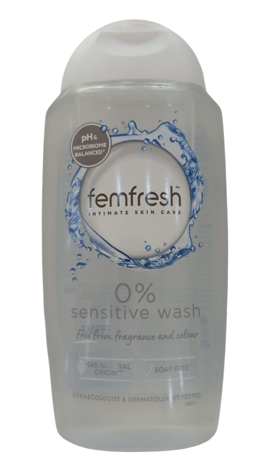 FEMFRESH 0 PERCENT SENSITIVE WASH