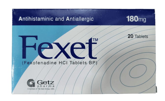 FEXET 180MG TABS 20S