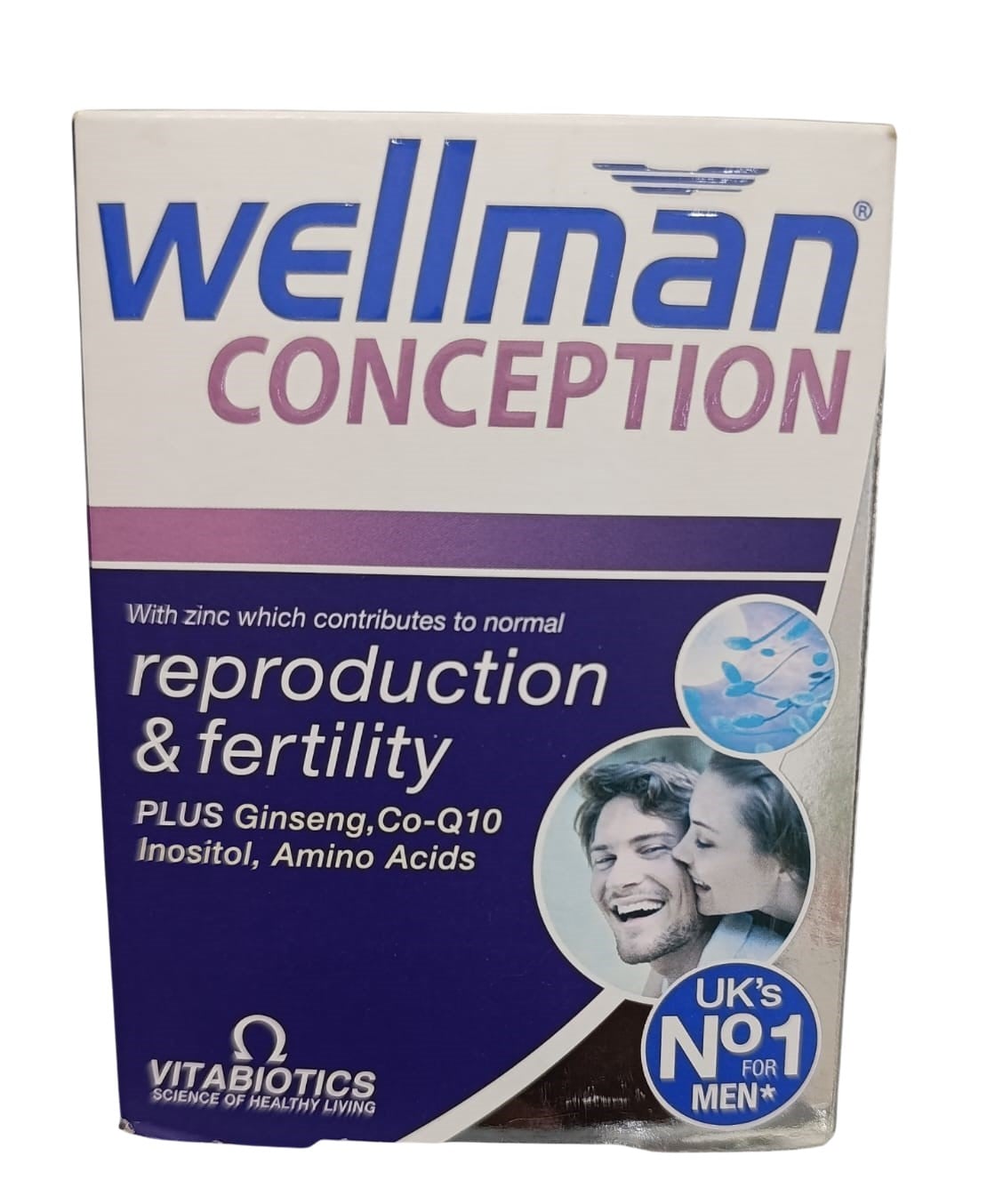 VITABIOTICS WELLMAN CONCEPTION FERTILITY AND REPRODUCTION 30'S