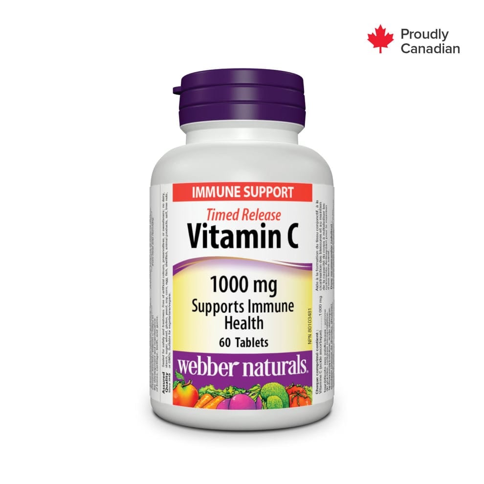 WEBBER NATURALS VITAMIN C 1000MG TABLETS 60'S
