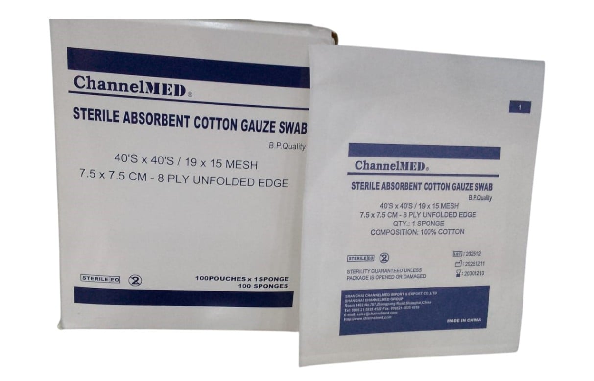 STERILE GAUZE 3*3 100'S