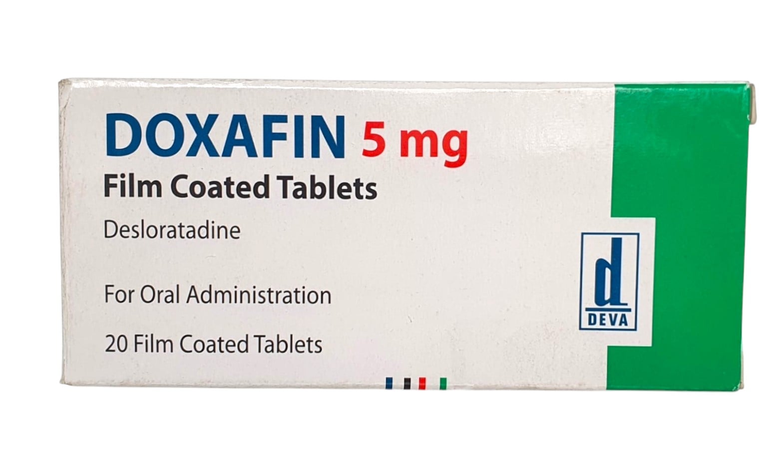 DOXAFIN 5MG (DESLORATIDINE) TABS 20'S