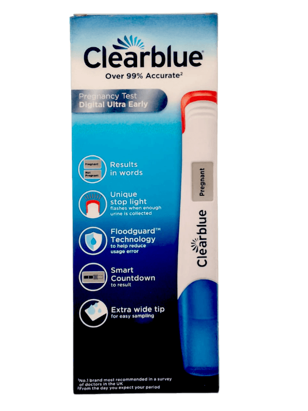CLEARBLUE DIGITAL ULTRA EARLY 2`S