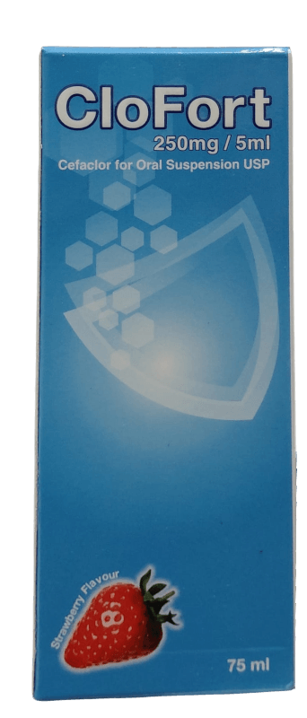 CLOFORT SUSP 250MG/5ML 75ML
