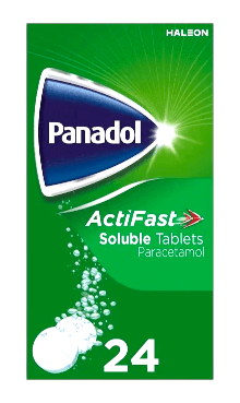 PANADOL ACTIFAST TABS 24'S