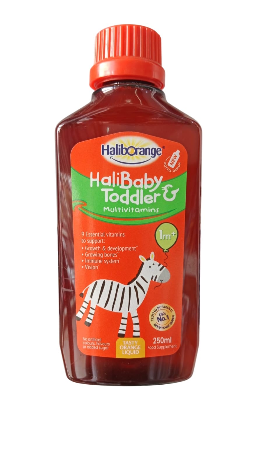 HALIBORANGE HALIBABY TODDLER MULTIVITAMINS 250ML