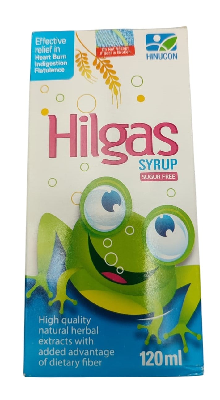 HILGAS SUGAR FREE SYRUP 120ML