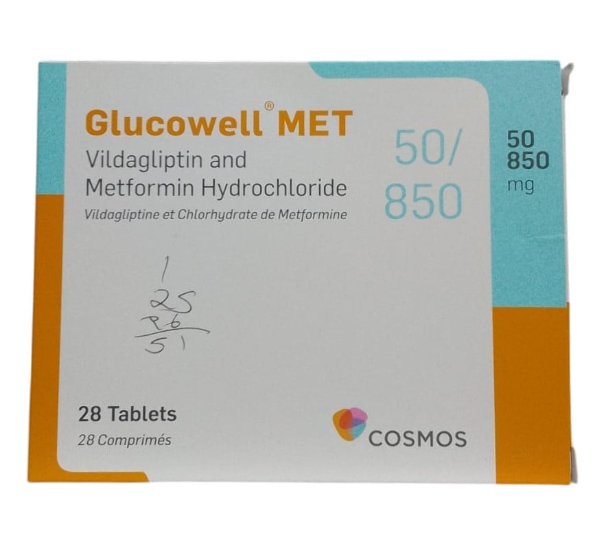 GLUCOWELL MET 50/850