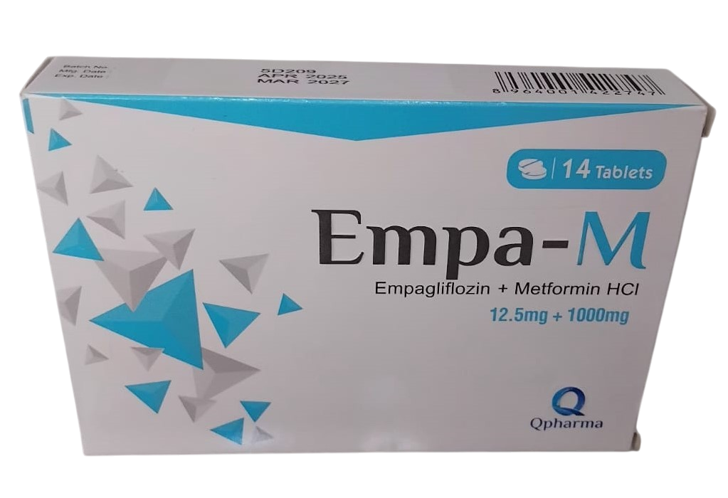 EMPA M 12.5/1000MG 14'S