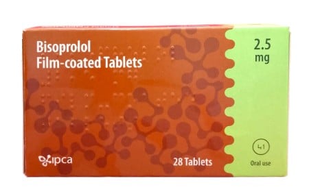 BISOPROLOL 2.5MG 28'S