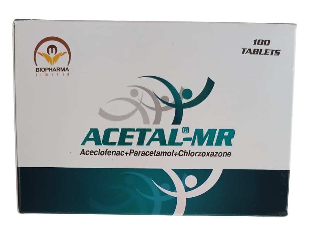 ACETAL-MR TABS 100'S
