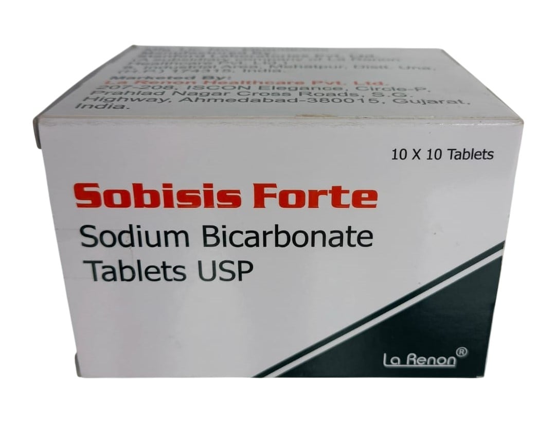SODIUM BICARBONATE 600MG TABS 100S