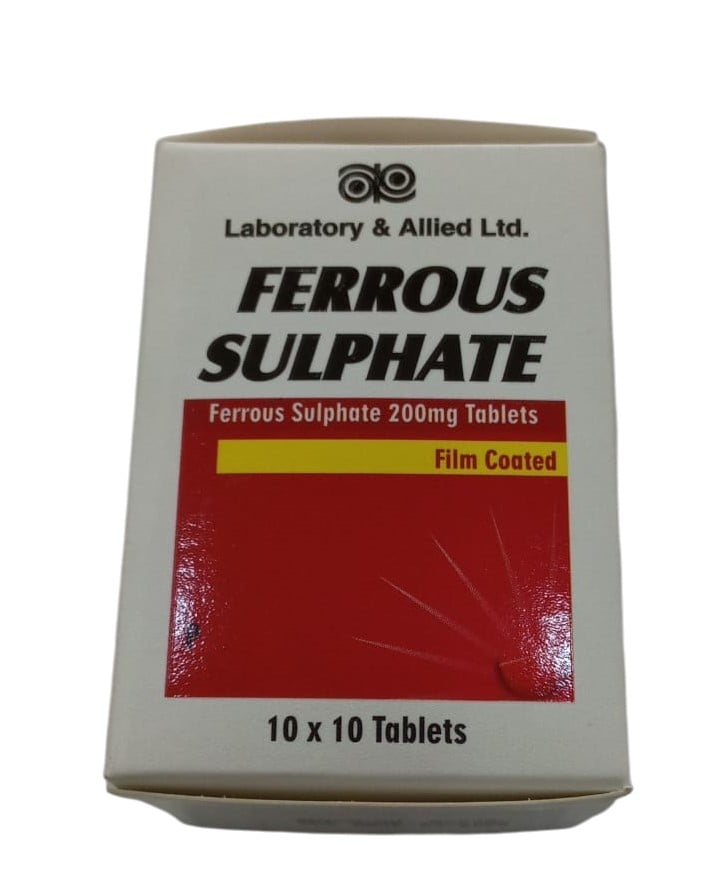 FERROUS TABLET BLISTER PACK