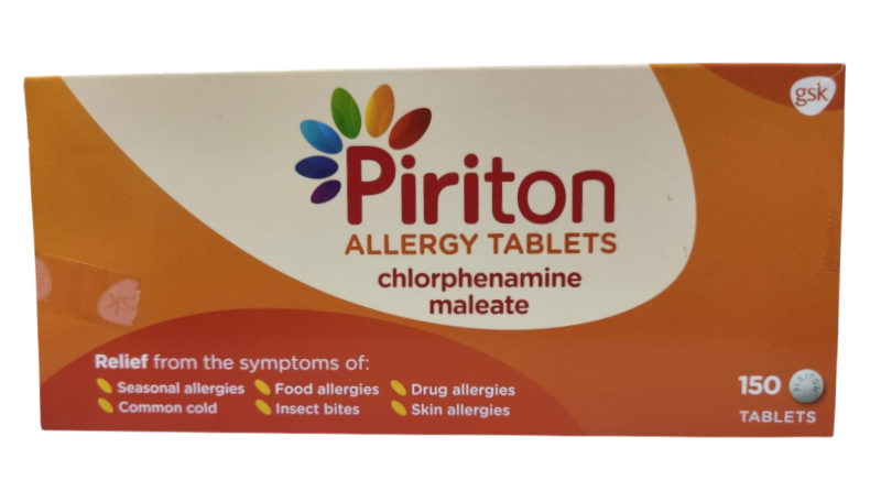 PIRITON 4MG TABS ORIGINAL