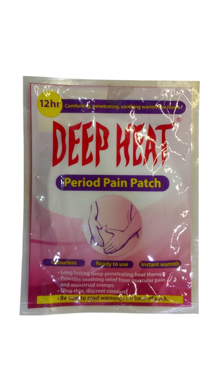 DEEP HEAT PERIOD PAIN PATCH