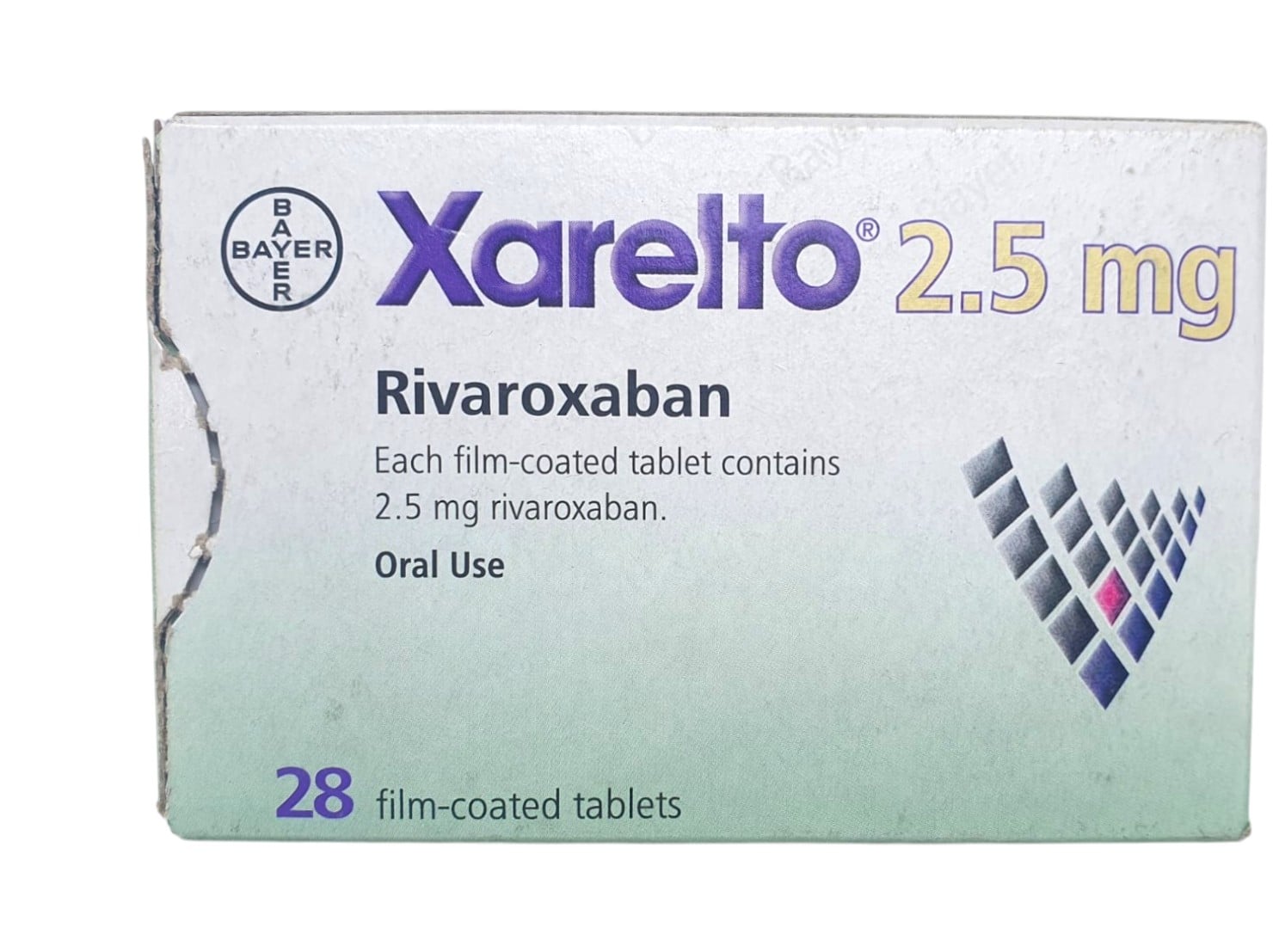 XARELTO 2.5MG 28's