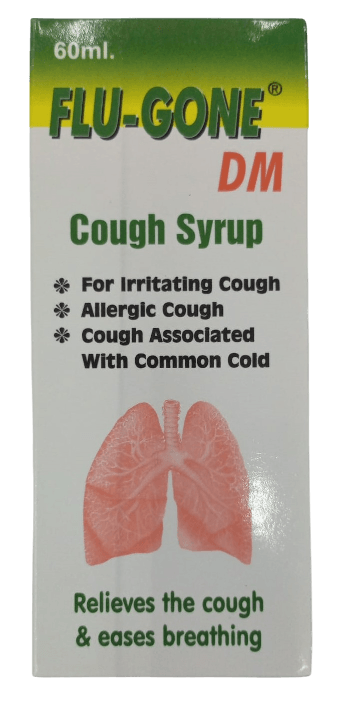 FLUGONE DM Cough Syrup, 60ml