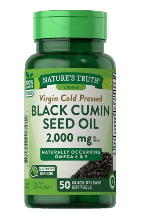 NATURES TRUTH BLACK CUMMIN SEED OIL 2000MG 50'S