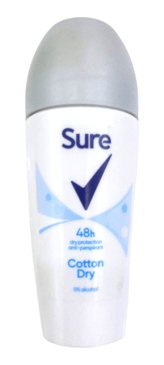 SURE ROLL ON C/F DRY 50ML