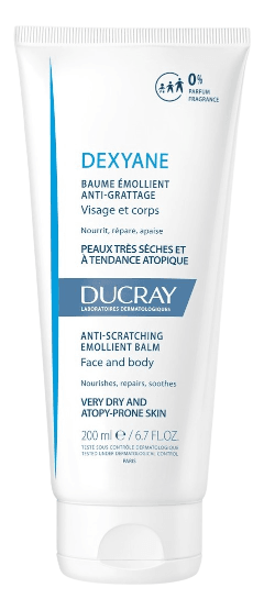 DUCRAY ANTI-SCRATCHING EMOLIENT BALM 200ML
