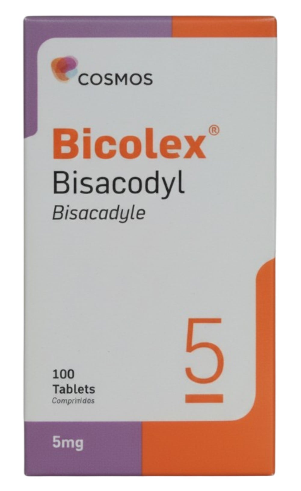 BICOLEX (BISACODYL) 5MG TABS 100'S