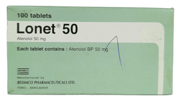 LONET 50MG TABLETS 100'S